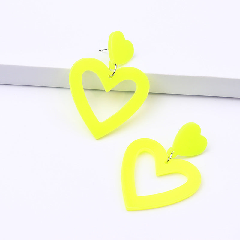 Wholesale Valentine's Day Love Acrylic Earrings